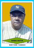 Babe Ruth 1954 Red Heart Custom Card - 4058