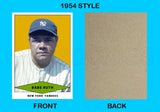 Babe Ruth 1954 Red Heart Custom Card - 4058