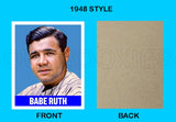 Babe Ruth 1948 Leaf Custom Card - 3977