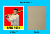 Babe Ruth 1948 Leaf Custom Card - 3978