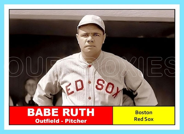 Babe Ruth 1961 Topps Custom Card - 4278