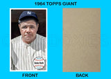 Babe Ruth 1964 Topps Giants Custom Card - 4706