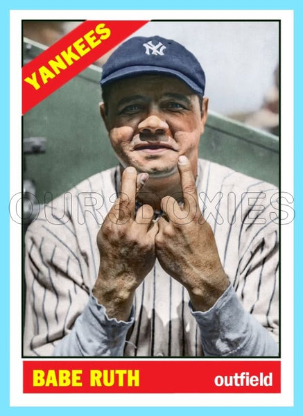 Babe Ruth 1966 Topps Custom Card - 4457