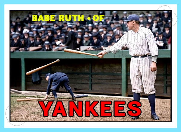 Babe Ruth 1967 Topps Custom Card - 4488