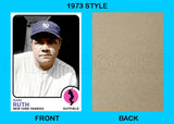 Babe Ruth 1973 Topps Custom Card - 4794