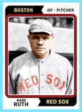 Babe Ruth 1974 Topps Custom Card - 4822