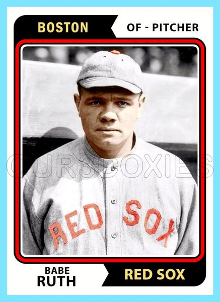 Babe Ruth 1974 Topps Custom Card - 4822