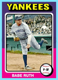 Babe Ruth 1975 Topps Custom Card - 4842