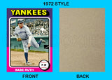 Babe Ruth 1975 Topps Custom Card - 4842