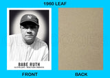 Babe Ruth Yankees 1960 Leaf Custom Card - 4435