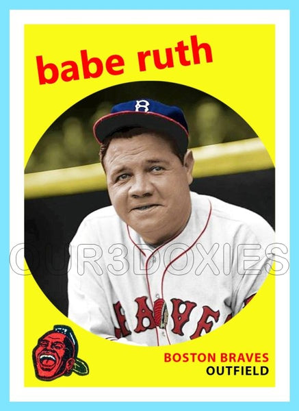 Babe Ruth 1959 Topps Custom Card - 4179