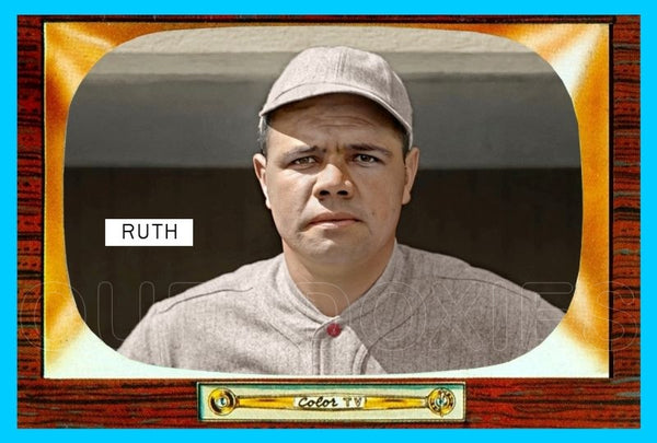 Babe Ruth 1955 Bowman Custom Card - 4076