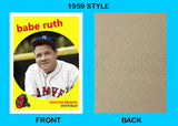 Babe Ruth 1959 Topps Custom Card - 4179