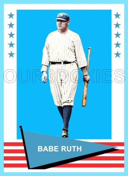 Babe Ruth 1961 Fleer Custom Card - 4226