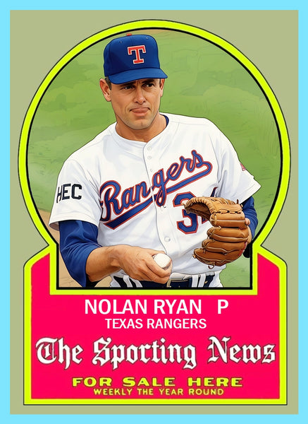 Nolan Ryan 1928 Sporting News Custom Card - 4967