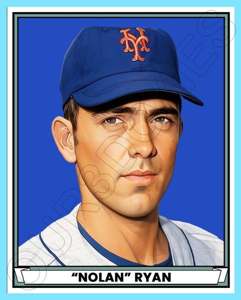 Nolan Ryan 1941 Play Ball Custom Card - 3800