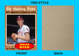 Nolan Ryan 1962 Topps Custom Card - 4304