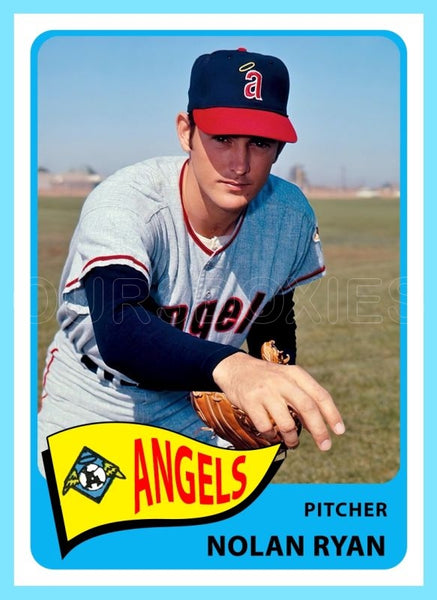 Nolan Ryan 1965 Topps Custom Card - 4405