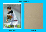 Nolan Ryan 1967 Topps Custom Card - 4490