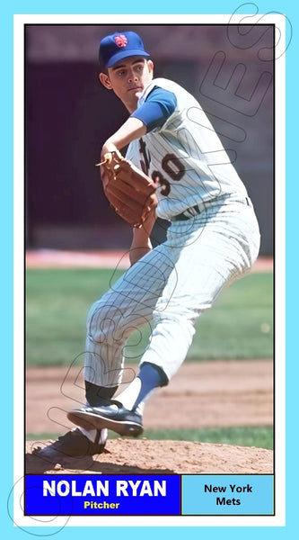 Nolan Ryan 1961 Topps Tall Boy Custom Card - 4652