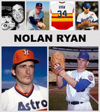 Nolan Ryan Baseball Cards Collectibles Custom Made Album Binder Inserts 3 Sizes - 3614
