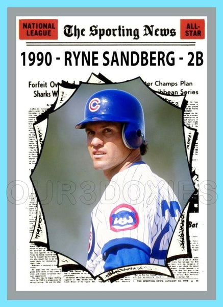 Ryne Sandberg 1970 Topps AS Custom Card - 4574