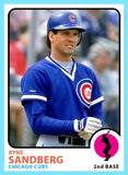 Ryne Sandberg 1973 Topps Custom Card - 4795