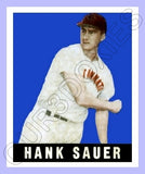 Hank Sauer 1948 Leaf Reproduction Card - 3874