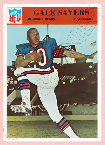 Gale Sayers 1966 Philadelphia Football Reproduction Card - 4517