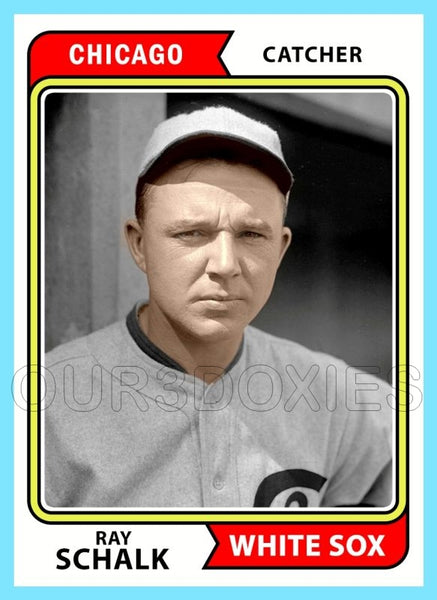 Ray Schalk 1974 Topps Custom Card - 4825