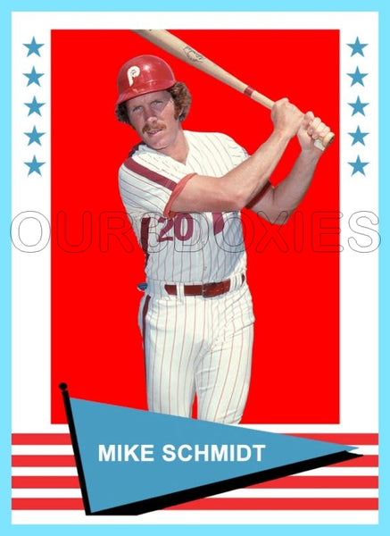 Mike Schmidt 1961 Fleer Custom Card - 4228