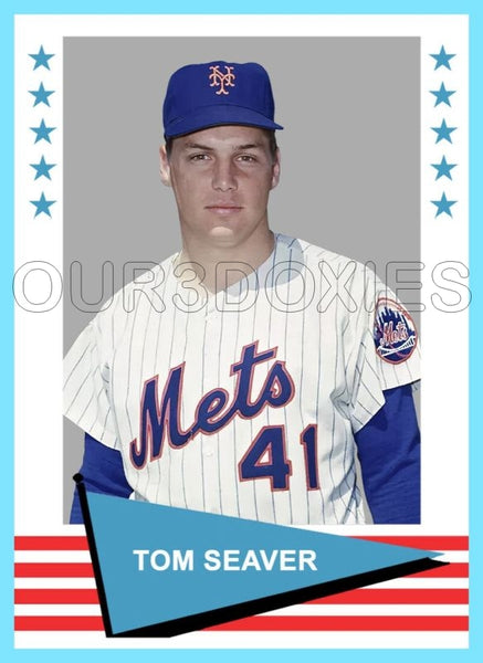 Tom Seaver 1961 Fleer Custom Card - 4229