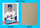 Tom Seaver 1961 Fleer Custom Card - 4229