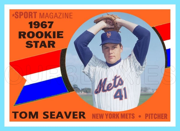 Tom Seaver 1960 Topps RS Custom Card - 4191