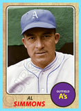 Al Simmons 1968 Topps Custom Card - 4511