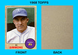 Al Simmons 1968 Topps Custom Card - 4511