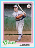 Al Simmons 1978 Topps Custom Card - 4905
