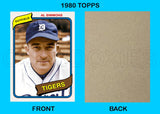 Al Simmons 1980 Topps Custom Card - 4938