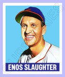 Enos Slaughter 1948 Leaf Custom Card - 3983