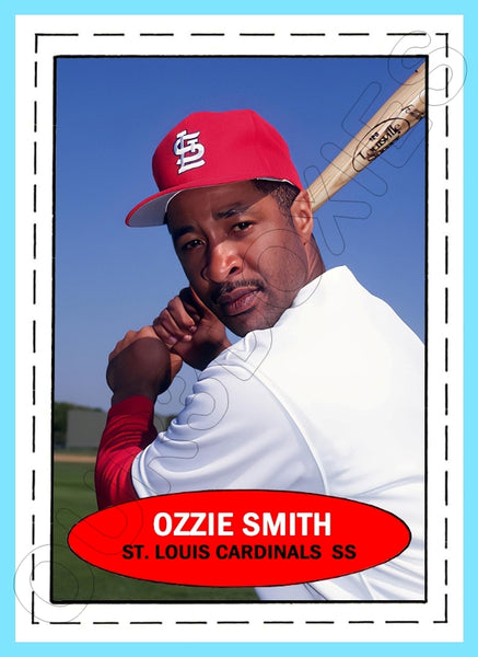 Ozzie Smith 1971 Bazooka Custom Card - 4680