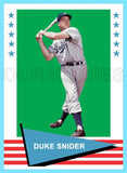 Duke Snider 1961 Fleer Custom Card - 4230