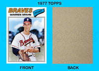 Warren Spahn 1977 Topps Custom Card - 4888