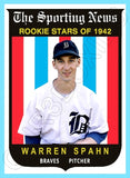 Warren Spahn 1959 Topps AS Custom Card - 4181