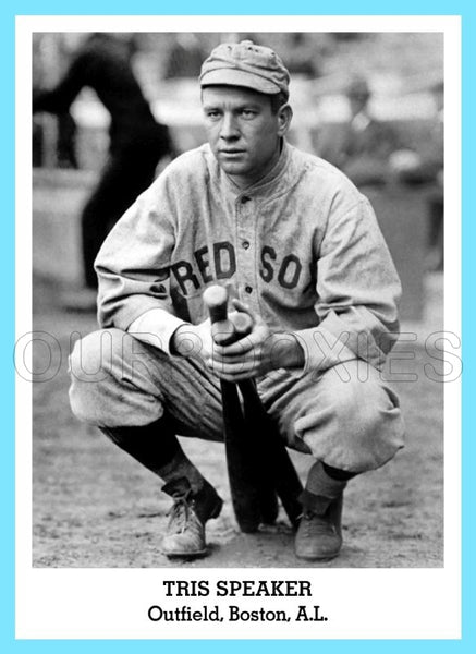 Tris Speaker 1947 Tip Top Bread Custom Card - 3851