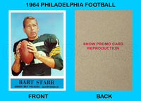 Bart Starr 1964 Philadelphia Football Reproduction Card - 4361