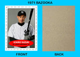 Ichiro Suzuki 1971 Bazooka Custom Card - 4681