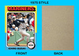 Ichiro Suzuki 1975 Topps Custom Card - 4843