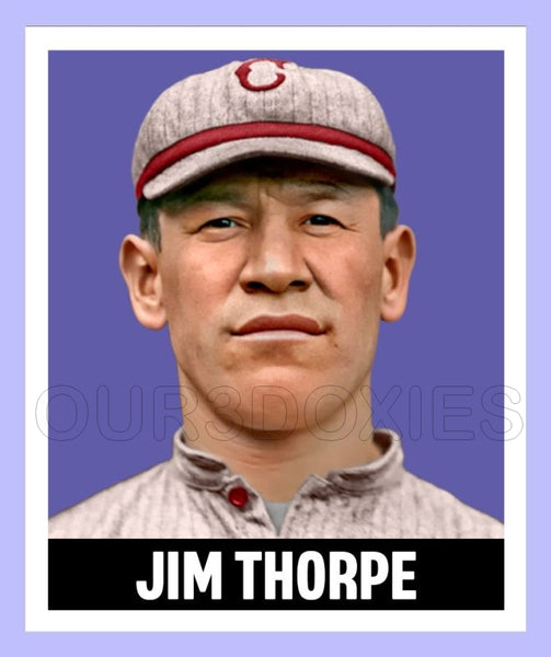 Jim Thorpe 1948 Leaf Custom Card - 3988