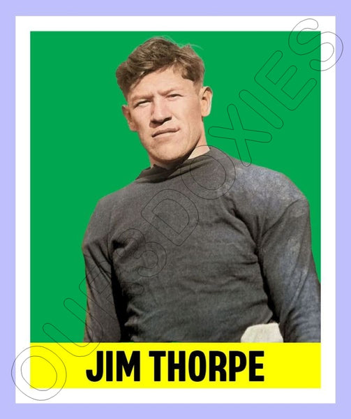 Jim Thorpe 1948 Leaf Custom Card - 3987