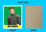 Jim Thorpe 1948 Leaf Custom Card - 3987